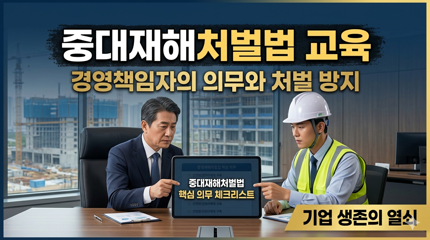 중대재해처벌법 교육