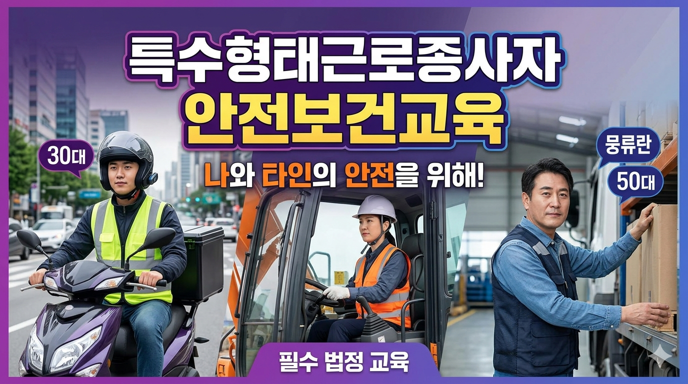 특수형태근로종사자교육